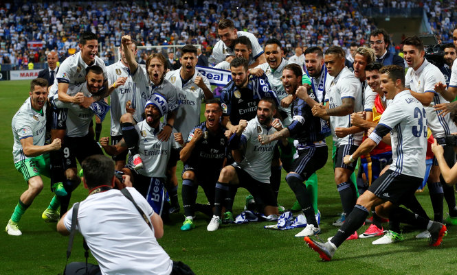 Sơ đồ đội hình Real Madrid 2017